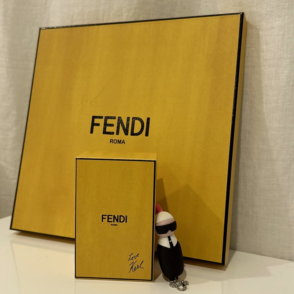 Fendi Karl Lagerfeld Karlito USB charm! With Fendi box! Rare collector’s item